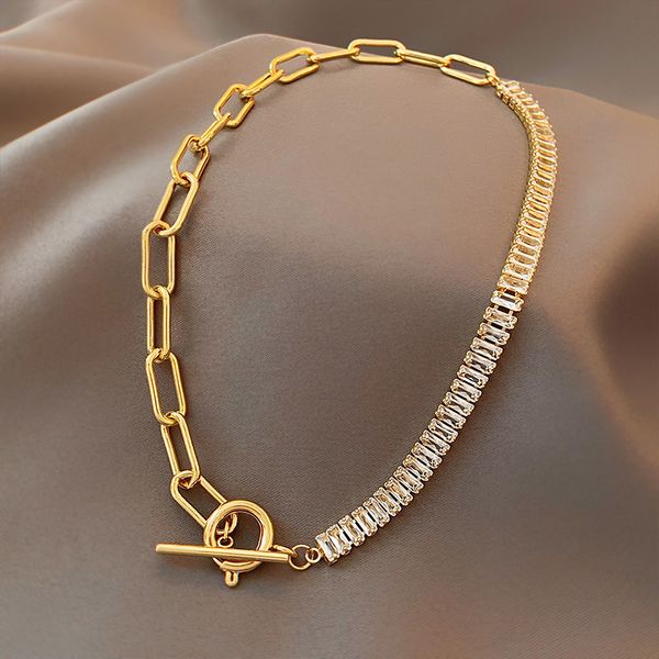 xianlan429 delicate zircon necklace female light luxury niche collarbone chain contracted ins cold wind design feeling necklace we, Silver
xianlan429 delicate zircon necklace female light luxury niche collarbone chain contracted ins cold wind design feeling necklace we, Silver