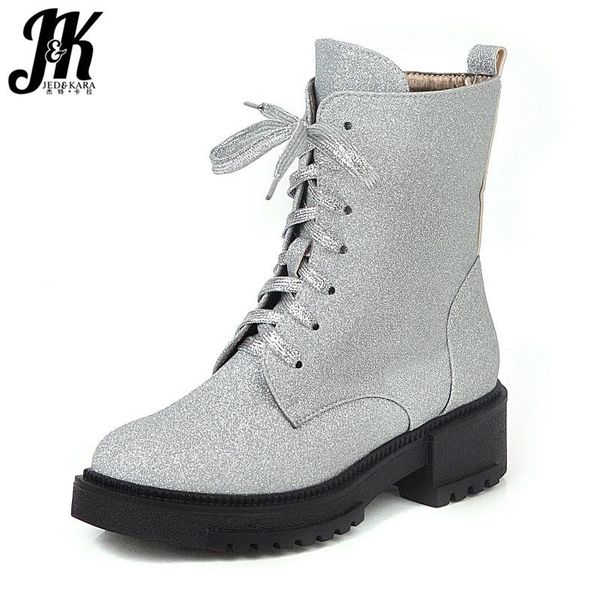 boots jk motorcycle women ankle boot ladies round toe shoes female thick heels bling casual platform winter 2021, Black
boots jk motorcycle women ankle boot ladies round toe shoes female thick heels bling casual platform winter 2021, Black