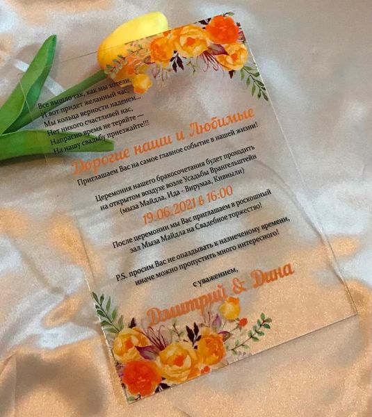 russian acrylic wedding invitations,orange peony,roser custom 10pcs invites,acrylic menu cards,birthday invites greeting cards
russian acrylic wedding invitations,orange peony,roser custom 10pcs invites,acrylic menu cards,birthday invites greeting cards