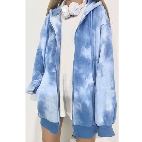 women's hoodies & sweatshirts tie-dyed hoodie ladies mid-length spring and autumn sweatshirts fashion zipper streetwear high stree, Black
women's hoodies & sweatshirts tie-dyed hoodie ladies mid-length spring and autumn sweatshirts fashion zipper streetwear high stree, Black