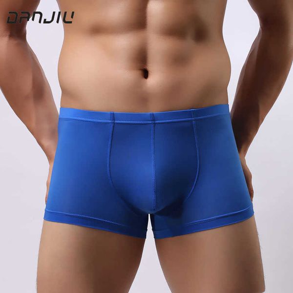 underpants danjiu summer male underwear ice silk transparent soft mens boxer shorts thin low waist man gay solid panties, Black;white
underpants danjiu summer male underwear ice silk transparent soft mens boxer shorts thin low waist man gay solid panties, Black;white