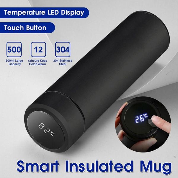 500ml termo water bottle stainless steel smart temperature led display vacuum travel mug garrafa termica termos para agua bottles
500ml termo water bottle stainless steel smart temperature led display vacuum travel mug garrafa termica termos para agua bottles