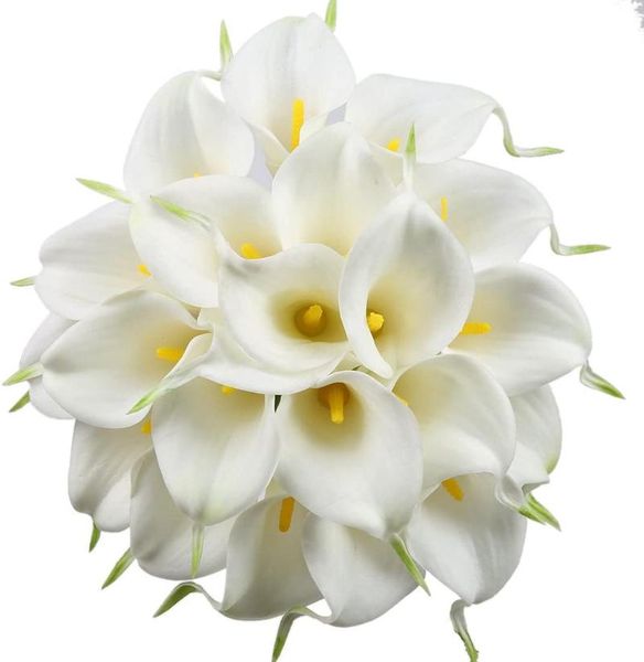 decorative flowers & wreaths 20pcs calla lily bridal wedding bouquet head lataex real touch flower bouquets
decorative flowers & wreaths 20pcs calla lily bridal wedding bouquet head lataex real touch flower bouquets
