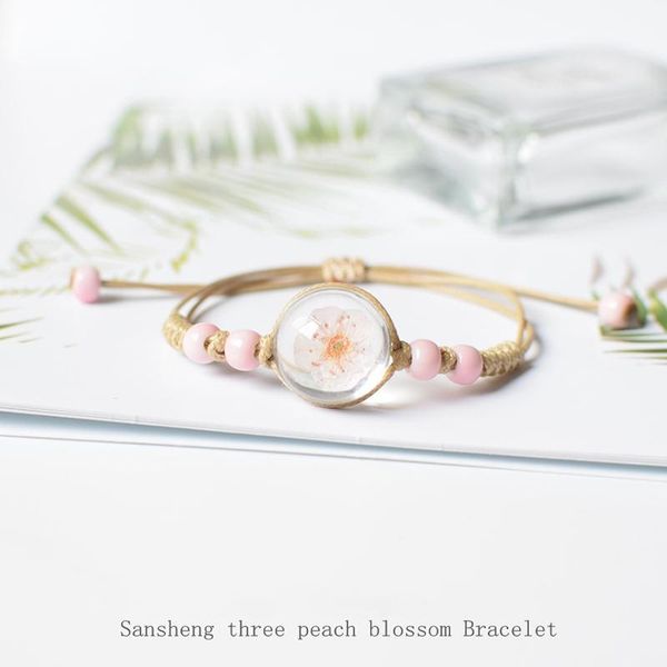 charm bracelets dried flower specimen bracelet couple gifts for girlfriends, fashion jewelry, Golden;silver
charm bracelets dried flower specimen bracelet couple gifts for girlfriends, fashion jewelry, Golden;silver