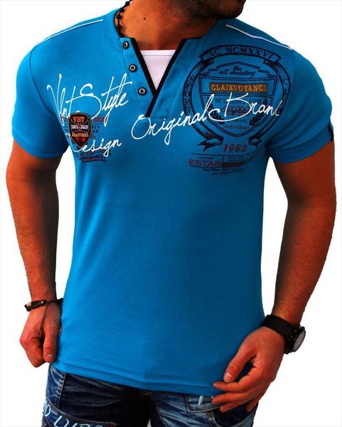 zogaa hombre summer mens polos v neck short sleeve shirt male casual letter printing slim high quality, White;black
zogaa hombre summer mens polos v neck short sleeve shirt male casual letter printing slim high quality, White;black