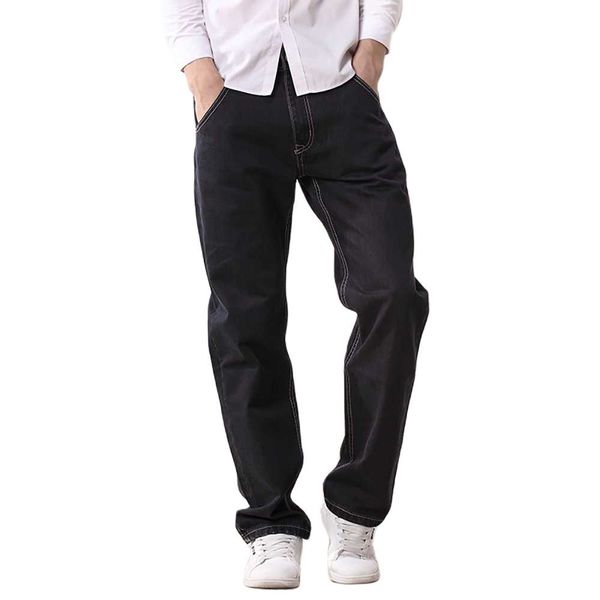 jeans spring autumn straight loose baggy men denim pants cotton plus size black jeans casual life trousers joggers man clothes, Blue
jeans spring autumn straight loose baggy men denim pants cotton plus size black jeans casual life trousers joggers man clothes, Blue