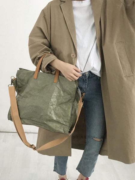 storage bags women latest fashion handbags lady shoulder bag kraft paper totes messenger washable tear-resistant environmentally friendly
storage bags women latest fashion handbags lady shoulder bag kraft paper totes messenger washable tear-resistant environmentally friendly
