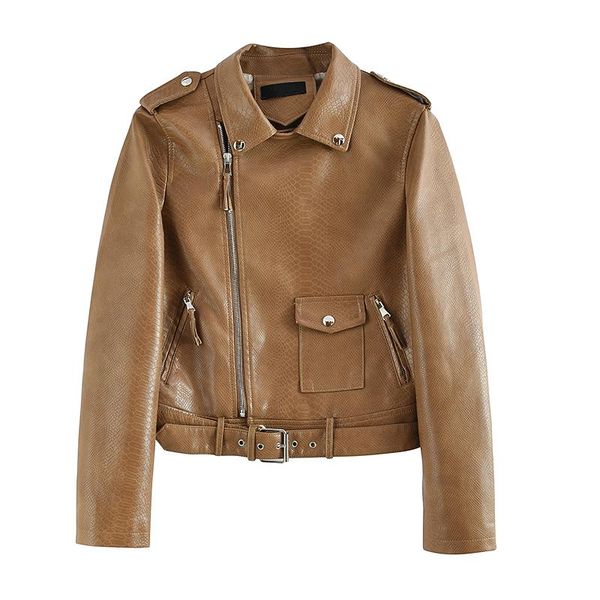 women's leather & faux fashion coat women streetwear biker motorcycle pu short outerwear mujer casual slim black jacket female
women's leather & faux fashion coat women streetwear biker motorcycle pu short outerwear mujer casual slim black jacket female