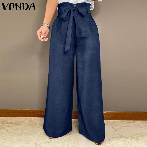 women's pants & capris women office 2021 vonda high waist wide leg femme trousers party denim palazzo hosen damen oversized, Black;white
women's pants & capris women office 2021 vonda high waist wide leg femme trousers party denim palazzo hosen damen oversized, Black;white