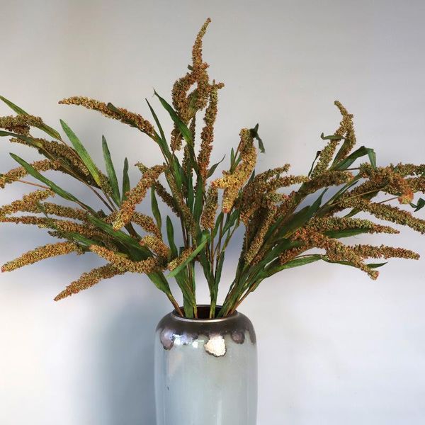 decorative flowers & wreaths cereal long branch fake plants flower arrangement grass silk+foam artificial for home table decoration flores
decorative flowers & wreaths cereal long branch fake plants flower arrangement grass silk+foam artificial for home table decoration flores