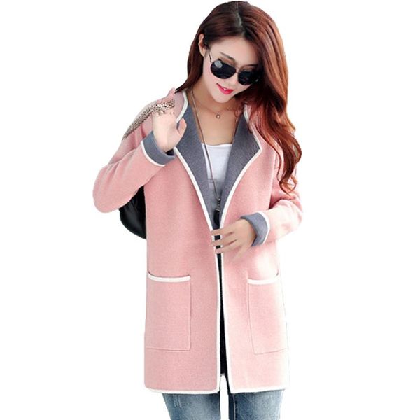 women's jackets 2021 autumn winter jacket women plus size coats knitted cardigan casaco feminino chaqueta mujer veste femme outerwear, Black;brown
women's jackets 2021 autumn winter jacket women plus size coats knitted cardigan casaco feminino chaqueta mujer veste femme outerwear, Black;brown