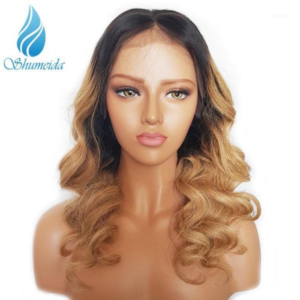 13*4 lace front human hair wigs ombre honey blonde brazilian remy wig with baby bleached knots1, Black;brown
13*4 lace front human hair wigs ombre honey blonde brazilian remy wig with baby bleached knots1, Black;brown