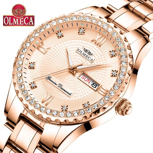 wristwatches olmeca women wrist watch fashion auto date luxury quartz watches relogio feminino 30m waterproof clock luminous hands, Slivery;brown
wristwatches olmeca women wrist watch fashion auto date luxury quartz watches relogio feminino 30m waterproof clock luminous hands, Slivery;brown