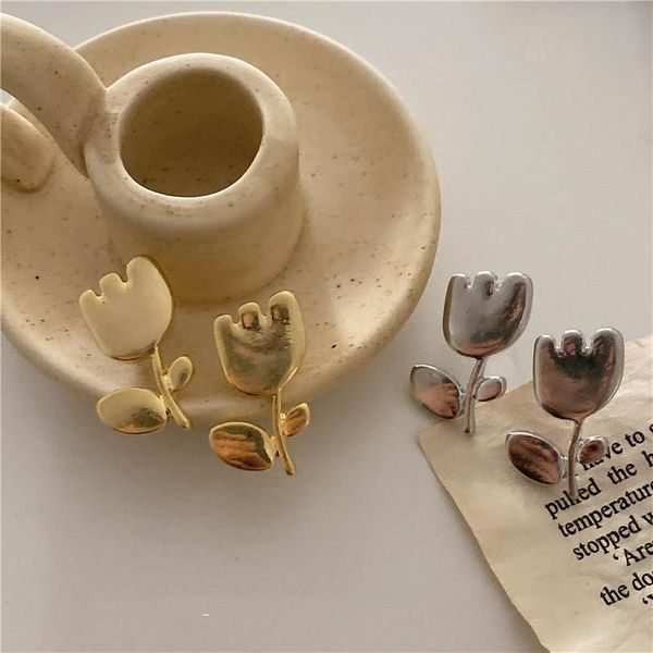 dangle & chandelier minar korean vintage metallic flower earrings for women minimalist gold silver color alloy floral long brincos
dangle & chandelier minar korean vintage metallic flower earrings for women minimalist gold silver color alloy floral long brincos