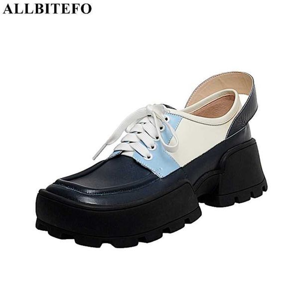 allbitefo cross tied natural genuine leather women heels fashion leisure waterproof platform high heels women high heel shoes 210611, Black
allbitefo cross tied natural genuine leather women heels fashion leisure waterproof platform high heels women high heel shoes 210611, Black