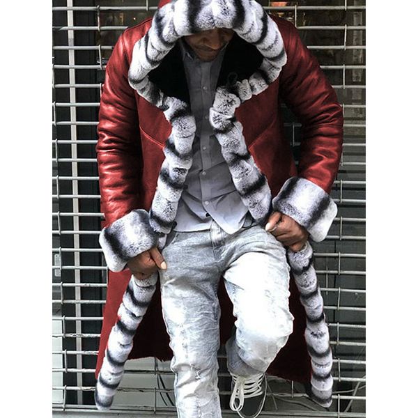 big red stripes pattern men s leather jacket high-quality stand-up collar retro comfortable fashion travel commute, Black
big red stripes pattern men s leather jacket high-quality stand-up collar retro comfortable fashion travel commute, Black