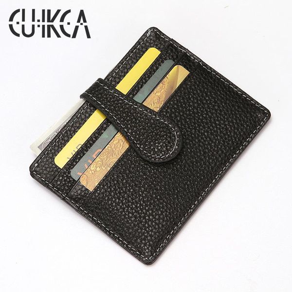 wallets cuikca genuine leather women men wallet cowhide hasp slim coins purse business id cases card holders, Red;black
wallets cuikca genuine leather women men wallet cowhide hasp slim coins purse business id cases card holders, Red;black