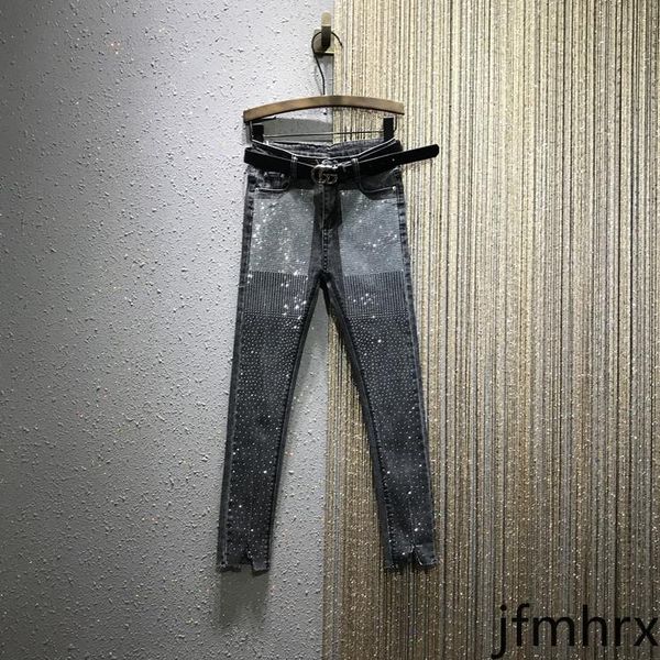 women's jeans skinny woman 2021 spring autumn high waist stretch slim-fit tight-fit rhinestone denim ankle-length pants, Blue
women's jeans skinny woman 2021 spring autumn high waist stretch slim-fit tight-fit rhinestone denim ankle-length pants, Blue