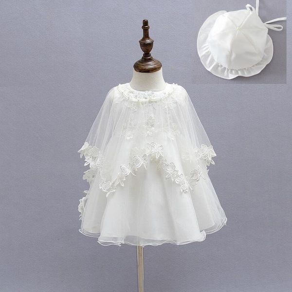 girl's dresses born baby girl dress with shawl+dress + hat for girls infant 1 year birthday party baptism christening gown high quality, Red;yellow
girl's dresses born baby girl dress with shawl+dress + hat for girls infant 1 year birthday party baptism christening gown high quality, Red;yellow