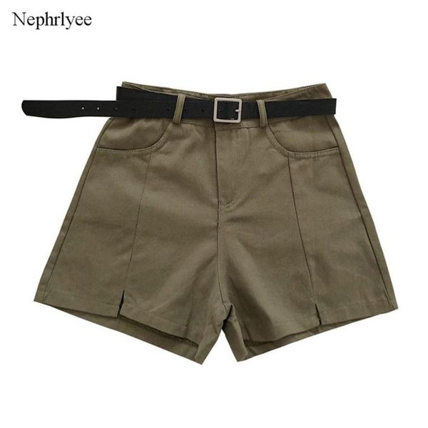 women's shorts 2021 korean style high waist women summer soft elegant with belt casual slim wide leg a line sht166, White;black
women's shorts 2021 korean style high waist women summer soft elegant with belt casual slim wide leg a line sht166, White;black