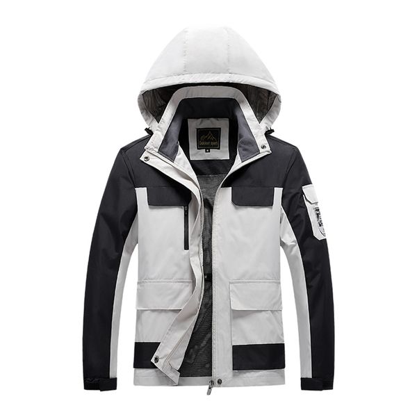 plus size 7xl 8xl summer jacket men hooded thin outerwear coats multi pockets breathable mountain climbing windbreakers jackets 211025, Black;brown
plus size 7xl 8xl summer jacket men hooded thin outerwear coats multi pockets breathable mountain climbing windbreakers jackets 211025, Black;brown