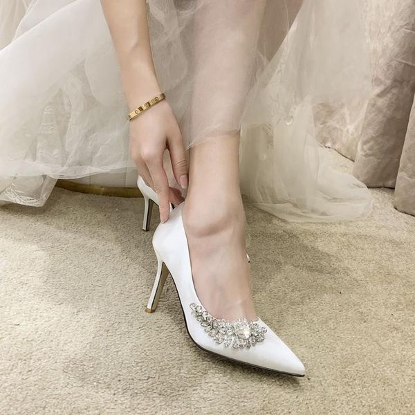 dress shoes bride wedding women crystal champagne bridesmaid white high heels show pumps ladies party shoe, Black
dress shoes bride wedding women crystal champagne bridesmaid white high heels show pumps ladies party shoe, Black