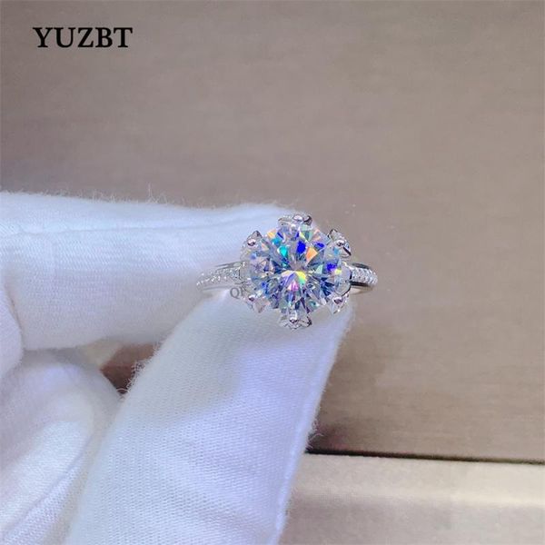 cluster rings yuzbt 18k white gold plated 3 9mm excellent cut gemstone diamond test past d color moissanite bolossom bud ring for women, Golden;silver
cluster rings yuzbt 18k white gold plated 3 9mm excellent cut gemstone diamond test past d color moissanite bolossom bud ring for women, Golden;silver