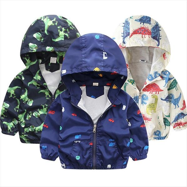 children jackets autumn spring kids outerwear coats cute dinosaur cartoon for boys baby girls windbreaker 1 7t, Blue;gray 
children jackets autumn spring kids outerwear coats cute dinosaur cartoon for boys baby girls windbreaker 1 7t, Blue;gray