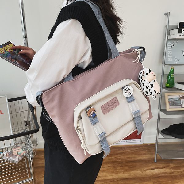 panelled women bags 2021 japanese cute girl crossbody large capacity student class shoulder bag luxury ladies bookbag
panelled women bags 2021 japanese cute girl crossbody large capacity student class shoulder bag luxury ladies bookbag