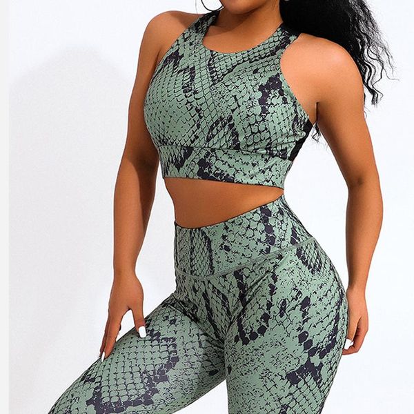 piece snake print yoga set women crisscross back sportwear gym clothing fitness leggings workout sports suit female outfit
piece snake print yoga set women crisscross back sportwear gym clothing fitness leggings workout sports suit female outfit