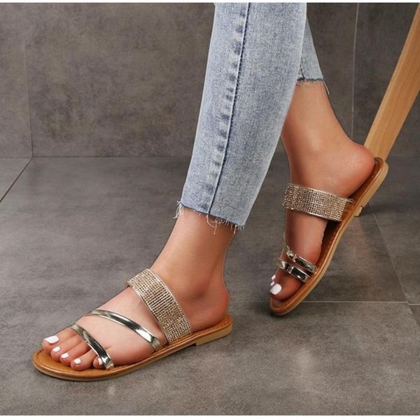 slippers female comfortable shallow solid elegant office ladies outside summer bling crystal fashion non-slip sandals shoes 2021, Black
slippers female comfortable shallow solid elegant office ladies outside summer bling crystal fashion non-slip sandals shoes 2021, Black