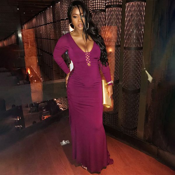evening dresses fashion trend banquet commuter style solid color long sleeves prom gowns hollow fishtail, Black;red
evening dresses fashion trend banquet commuter style solid color long sleeves prom gowns hollow fishtail, Black;red