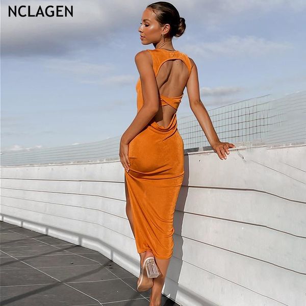 casual dresses nclagen 2021 summer dress backless side split long robe women slim fitness party club hip package maxi outfits, Black;gray
casual dresses nclagen 2021 summer dress backless side split long robe women slim fitness party club hip package maxi outfits, Black;gray