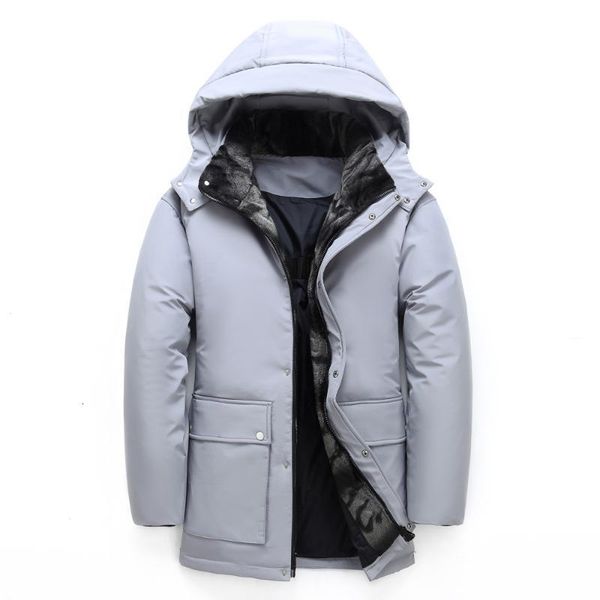 men's down & parkas winter white duck warm jacket fashion casual hooded thickened long coat male brand clothes lsq7, Black
men's down & parkas winter white duck warm jacket fashion casual hooded thickened long coat male brand clothes lsq7, Black