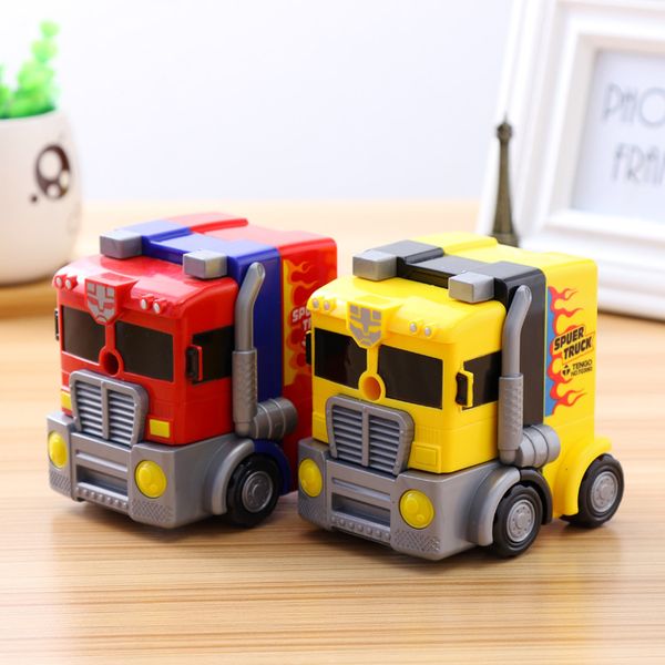sharpeners primary school stationery cartoon truck cil shar er hand lead toy hand cil shar er