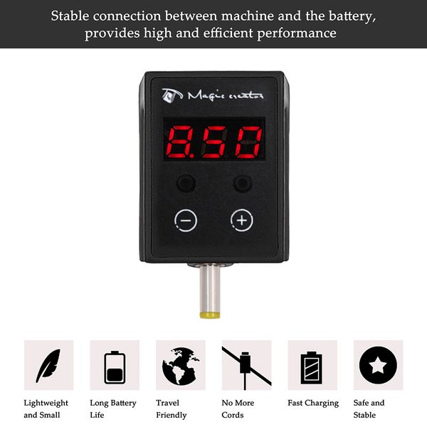 tattoo power supply rechangeable wireless tattoo power supply mini tattoo power rca/dc connector supplier for pen
tattoo power supply rechangeable wireless tattoo power supply mini tattoo power rca/dc connector supplier for pen