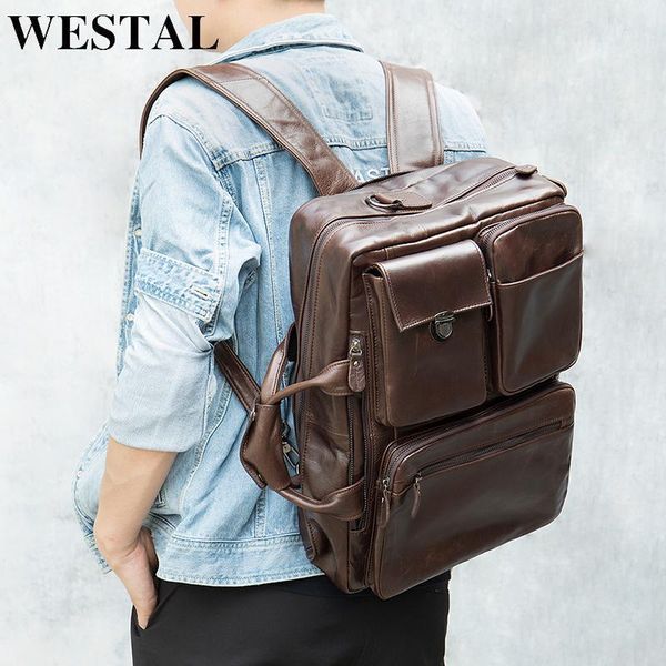 briefcases westal messenger bag men genuine leather briefcase men's shoulder large capacity vintage computer lapbags1
briefcases westal messenger bag men genuine leather briefcase men's shoulder large capacity vintage computer lapbags1