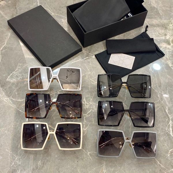 sunglasses women's all-black brand designer sunshade summer trend square frame luxury gift box glasses, White;black
sunglasses women's all-black brand designer sunshade summer trend square frame luxury gift box glasses, White;black