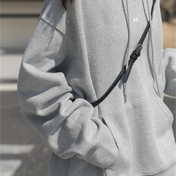 women's jackets female thickened gray sweater autumn and winter letter with medium hood long lazy jacket style 4qnp, Black;brown
women's jackets female thickened gray sweater autumn and winter letter with medium hood long lazy jacket style 4qnp, Black;brown