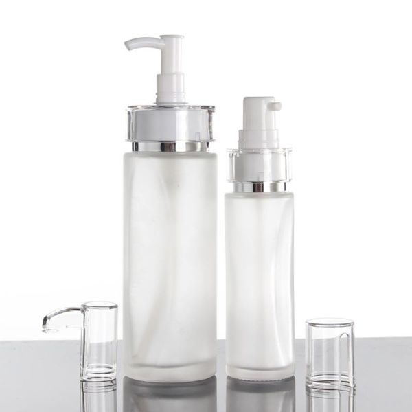 storage bottles & jars lotion bottle container,100ml glass clear frosted cosmetic packaging with cap
storage bottles & jars lotion bottle container,100ml glass clear frosted cosmetic packaging with cap