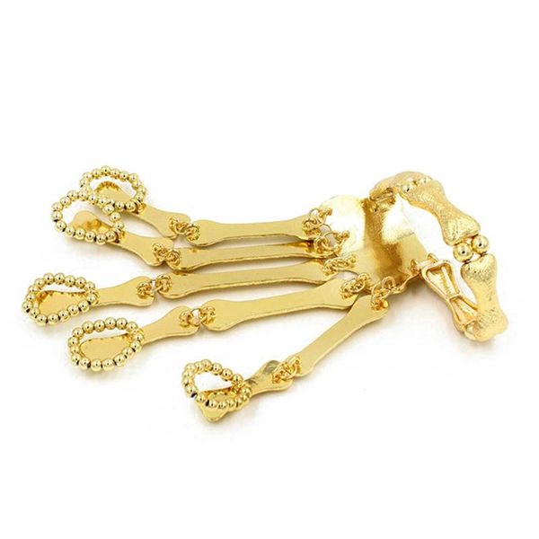 bangle punk gothic skull bracelet hand bone bangles flexible metal bracelets for women men nightclub party hip hop jewelry, Black
bangle punk gothic skull bracelet hand bone bangles flexible metal bracelets for women men nightclub party hip hop jewelry, Black
