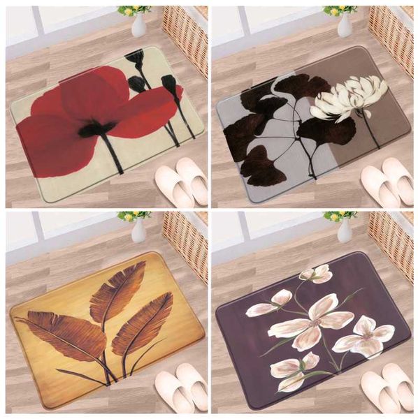 bath mats floral bathroom mat red poppy flower palm leaf plant pattern non-slip rugs flannel home decor kitchen doorway carpet
bath mats floral bathroom mat red poppy flower palm leaf plant pattern non-slip rugs flannel home decor kitchen doorway carpet