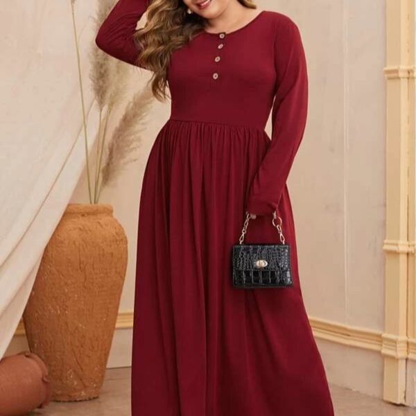 vintage muslim women dress solid color abaya plus size french style vestidos mujer moroccan kaftan turkey dubai maxi casual gown, Red
vintage muslim women dress solid color abaya plus size french style vestidos mujer moroccan kaftan turkey dubai maxi casual gown, Red