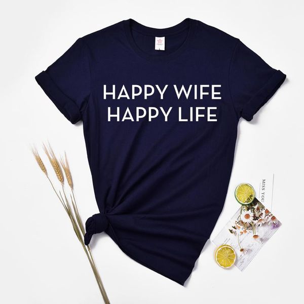 women's t-shirt huikoo women cotton graphic tees happy wife life female korean harajuku letter o neck short sleeve casual plus size, White
women's t-shirt huikoo women cotton graphic tees happy wife life female korean harajuku letter o neck short sleeve casual plus size, White