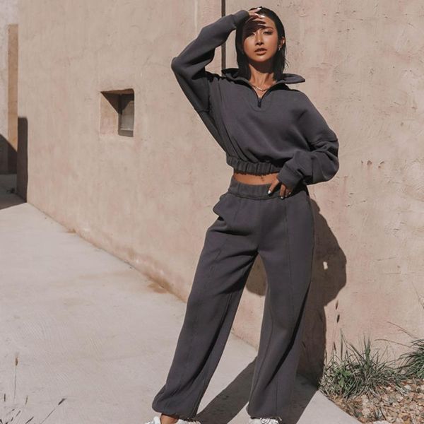 women's jackets casual two piece set woman fashion sports sweater female tracksuit pants sweatshirts sweatpants suit oversized, Black;brown
women's jackets casual two piece set woman fashion sports sweater female tracksuit pants sweatshirts sweatpants suit oversized, Black;brown