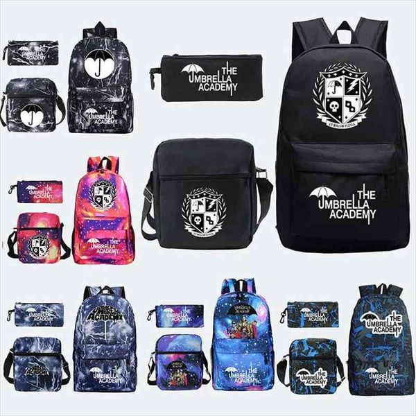 the umbrella academy usb backpack women men teenager school bag travel rucksack large mochila escolar
the umbrella academy usb backpack women men teenager school bag travel rucksack large mochila escolar