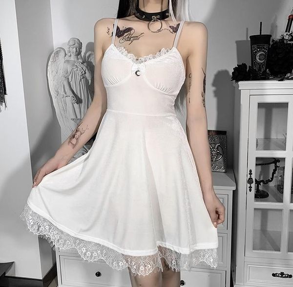 casual dresses women suspender a-line dress fashion solid color v-neck lace trim short halloween, Black;gray
casual dresses women suspender a-line dress fashion solid color v-neck lace trim short halloween, Black;gray