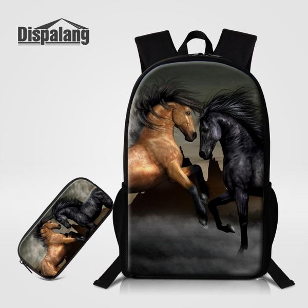 backpack dispalang horse print school for girls 2 pcs children's zip pencil case oxford schoolbags boys bookbag
backpack dispalang horse print school for girls 2 pcs children's zip pencil case oxford schoolbags boys bookbag