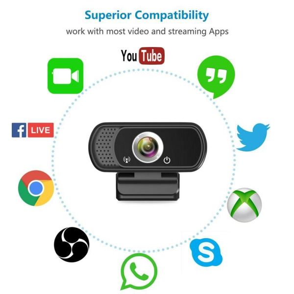 full 1080p hd usb webcam for pc desklapweb camera with microphone / fhd auto fixed focus cams youtube skype win10 #2 webcams
full 1080p hd usb webcam for pc desklapweb camera with microphone / fhd auto fixed focus cams youtube skype win10 #2 webcams