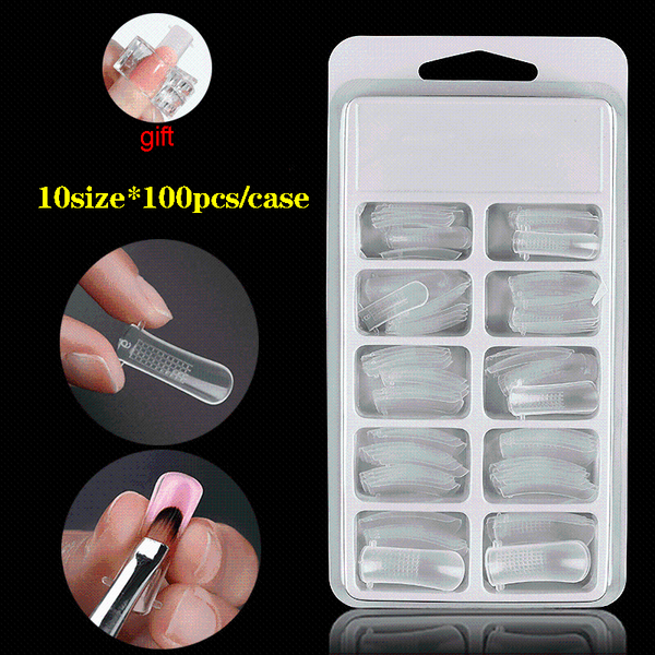 false nails poly nail gel quick building mold tips dual forms finger art easy extension uv extend tool, Red;gold
false nails poly nail gel quick building mold tips dual forms finger art easy extension uv extend tool, Red;gold